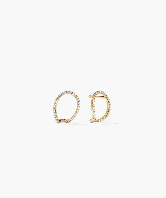 Halo Invert Diamond Studs