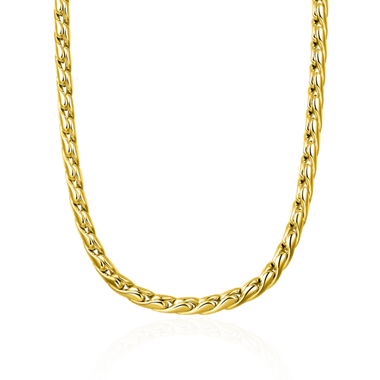 Power Franco Chain – 4.5mm (Yellow Gold)