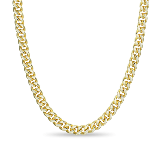 Majestic Cuban Link Chain – 8mm (Yellow Gold)