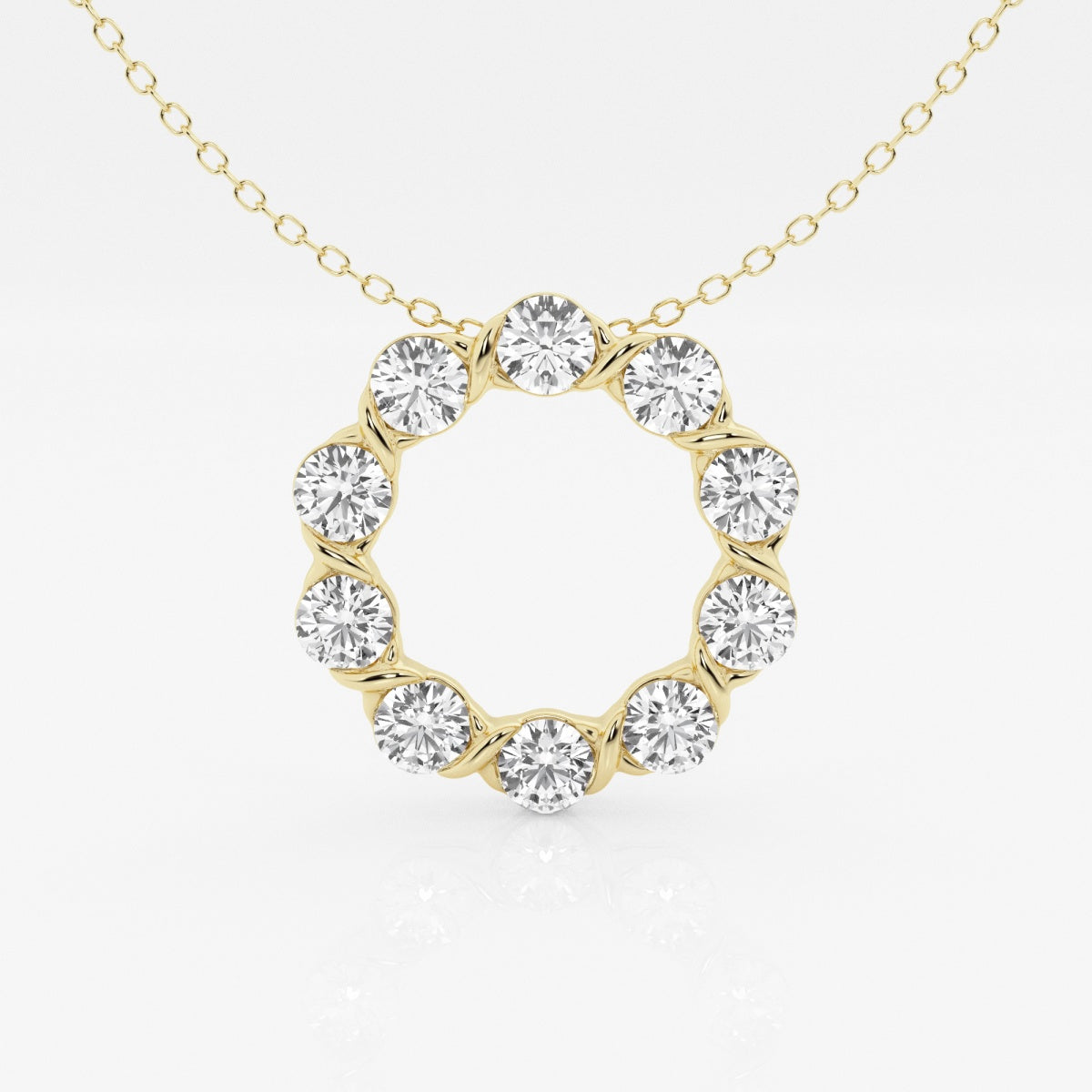 Modern Circle Pendant