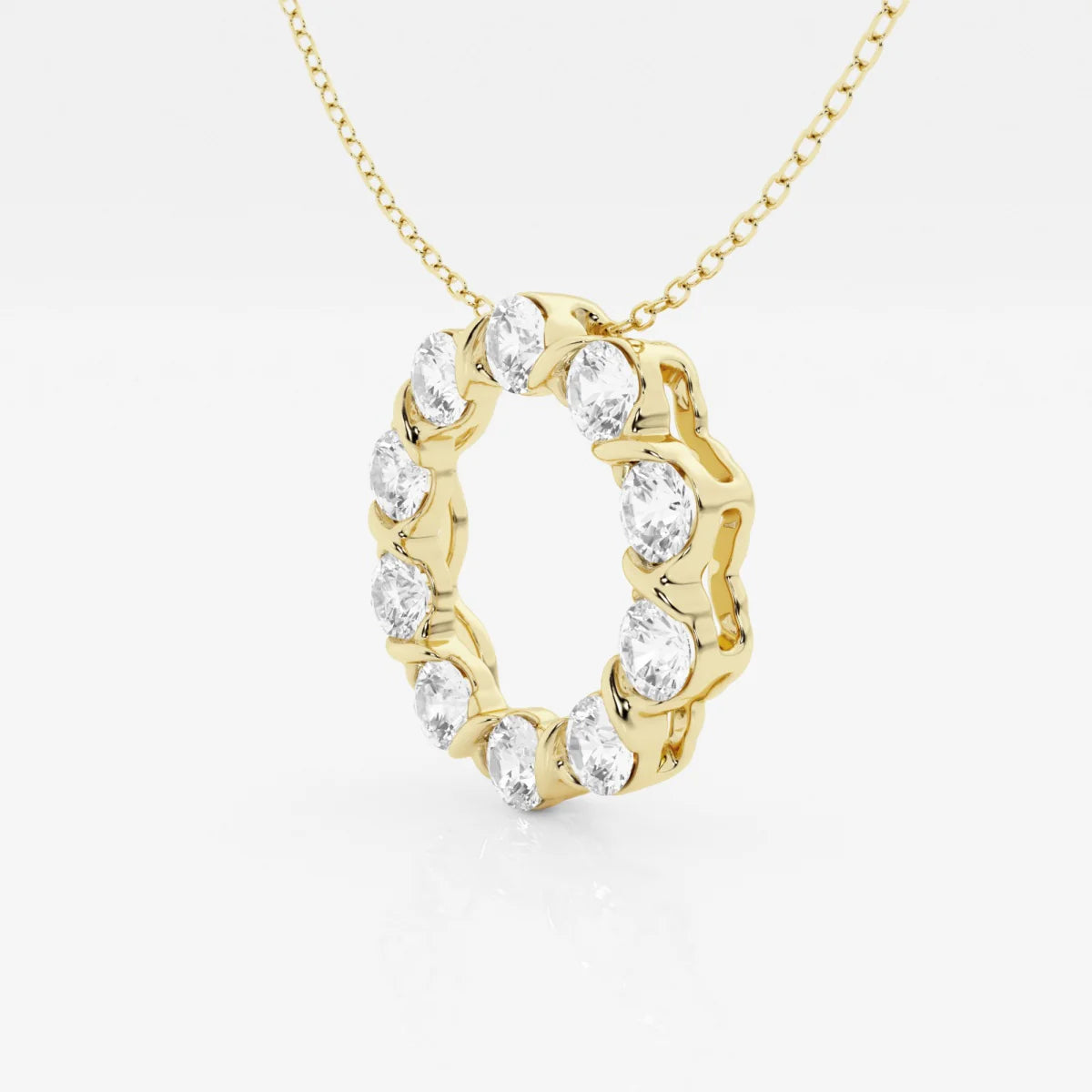 Modern Circle Pendant