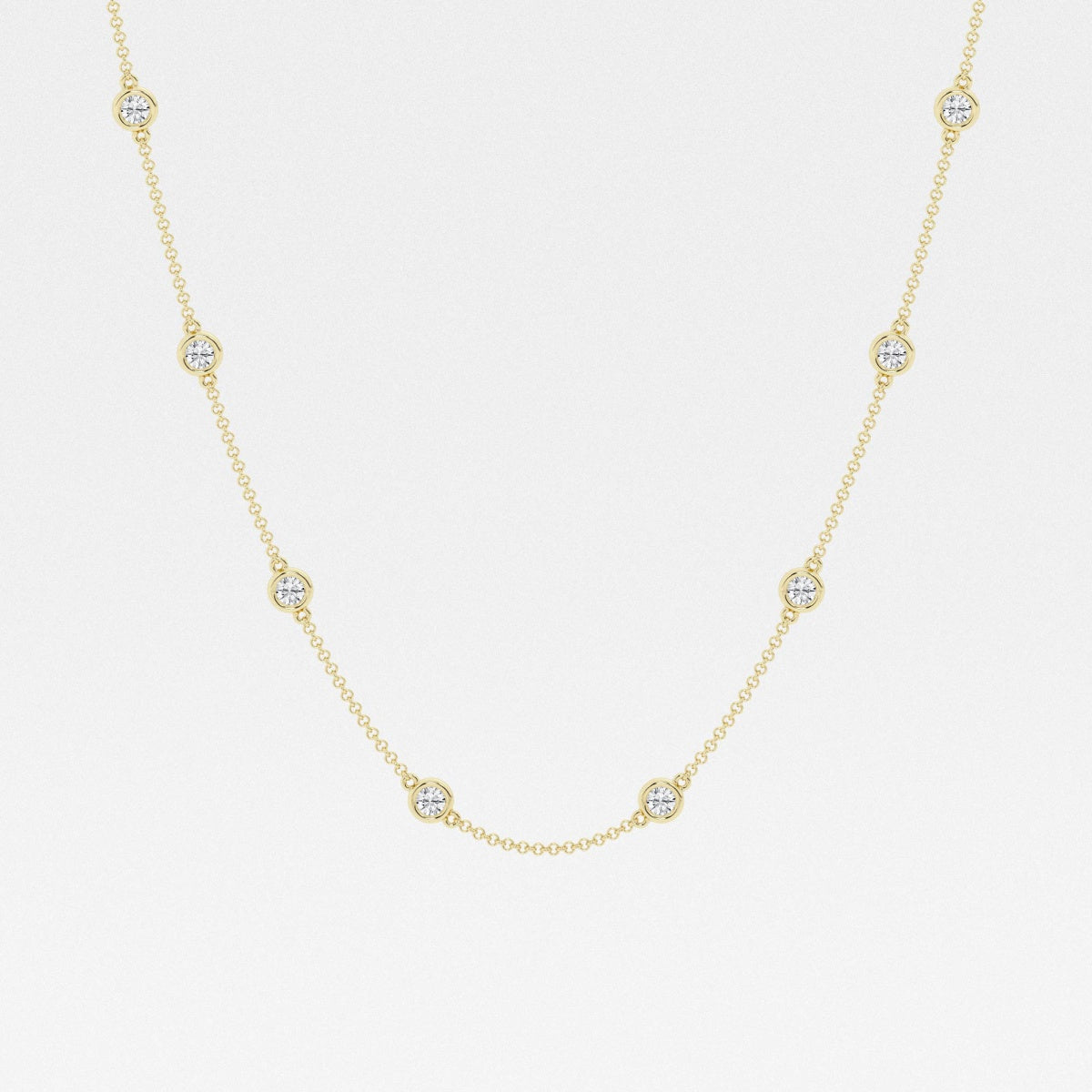 Delicate Station Necklace