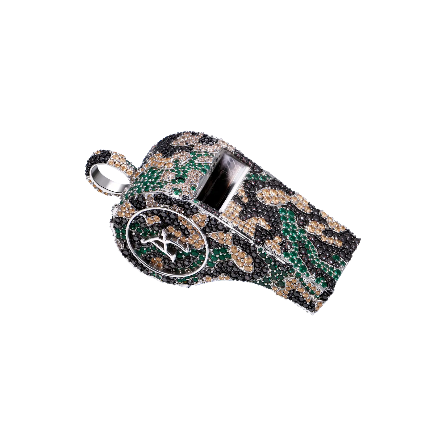 Infinity Camo Whistle Pendant