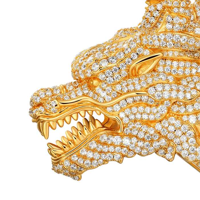 WONG Dragon Statement Ring