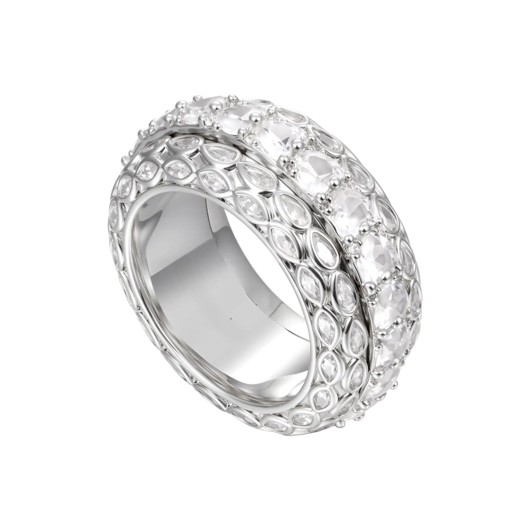 Eternal Motion Mosaic Band Ring