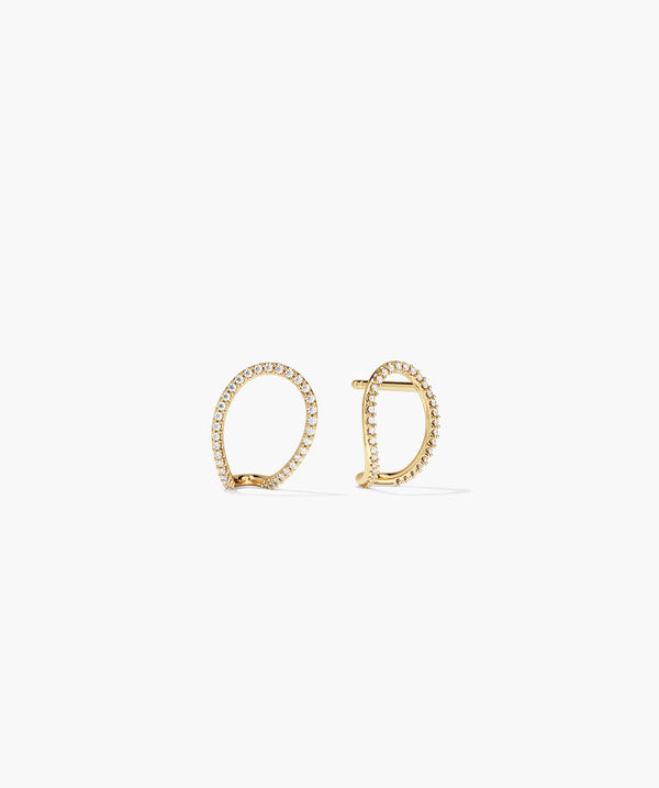 Halo Invert Diamond Studs