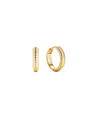 Verve Textured Hoops