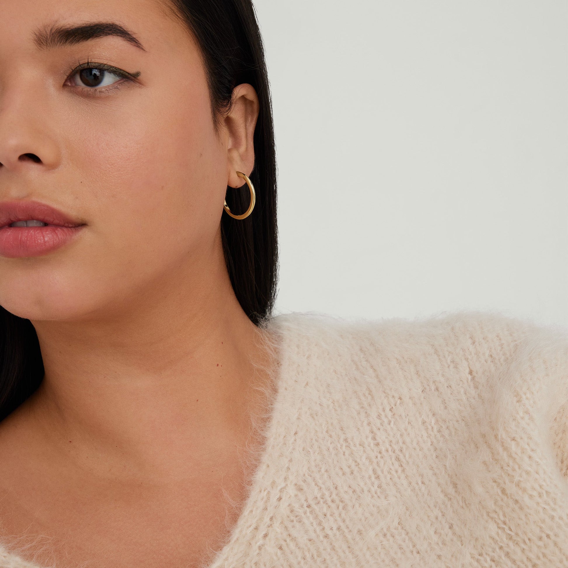 Tube Large Hoops