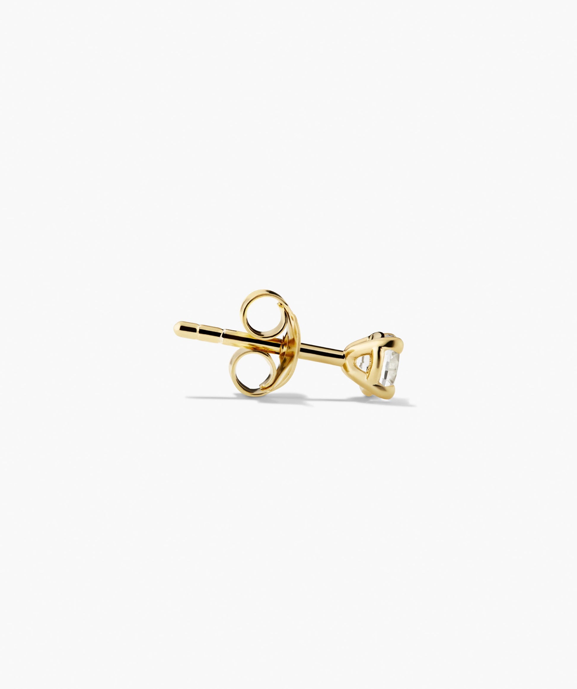 Round Sapphire Studs