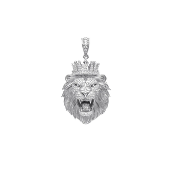 Crowned Lion Pendant