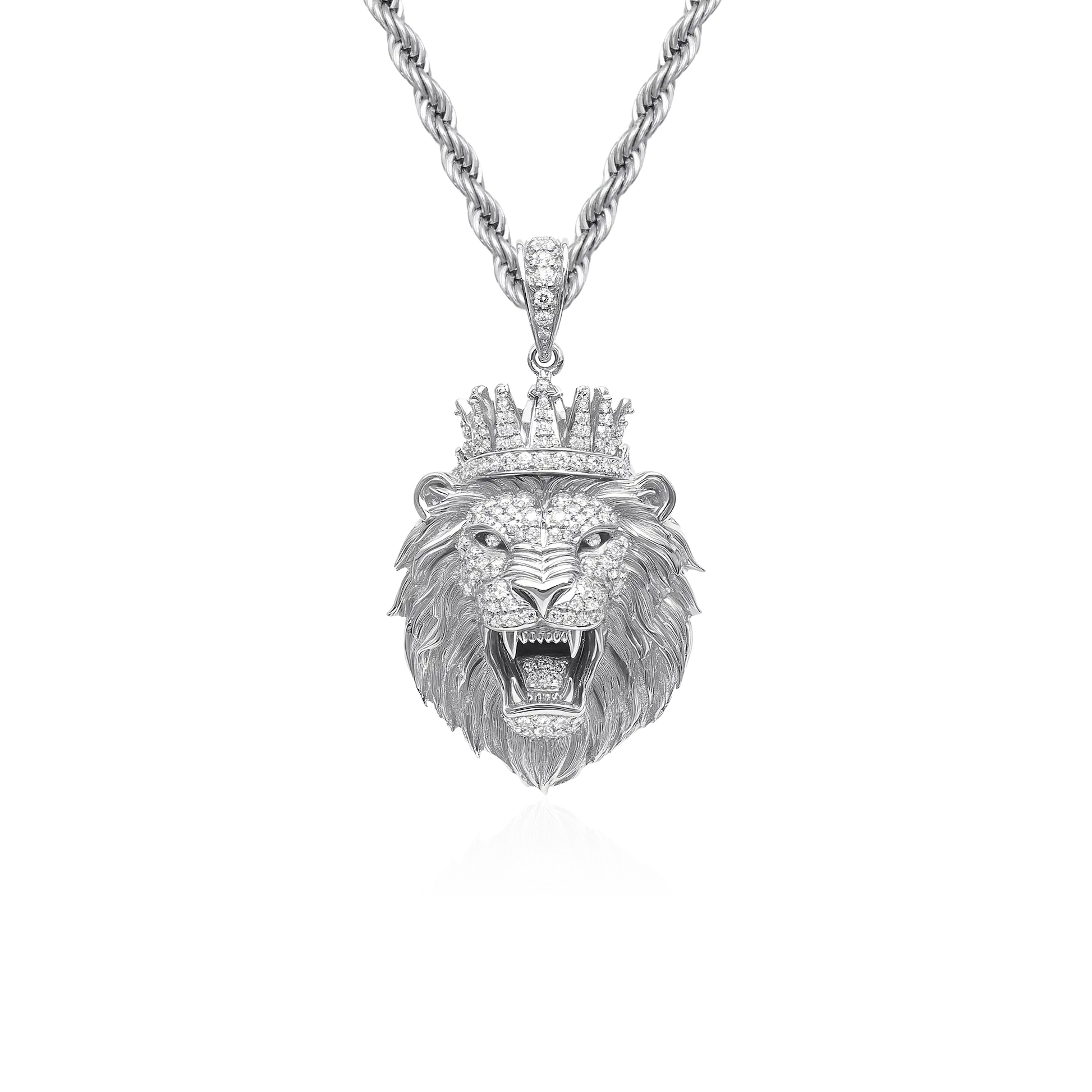 Crowned Lion Pendant