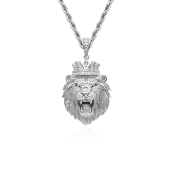 Crowned Lion Pendant
