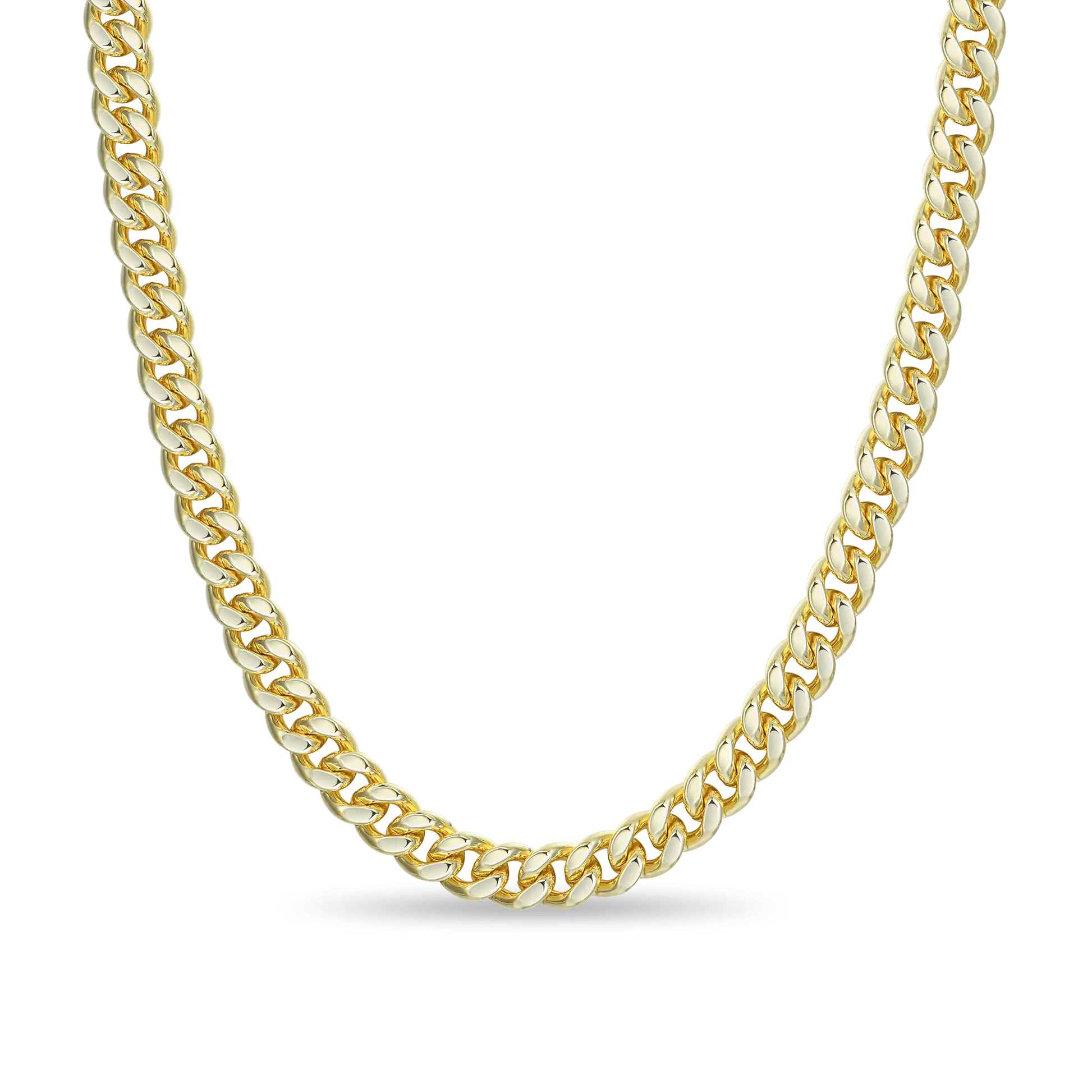 Majestic Cuban Link Chain – 8mm (Yellow Gold)