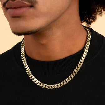 Majestic Cuban Link Chain – 8mm (Yellow Gold)