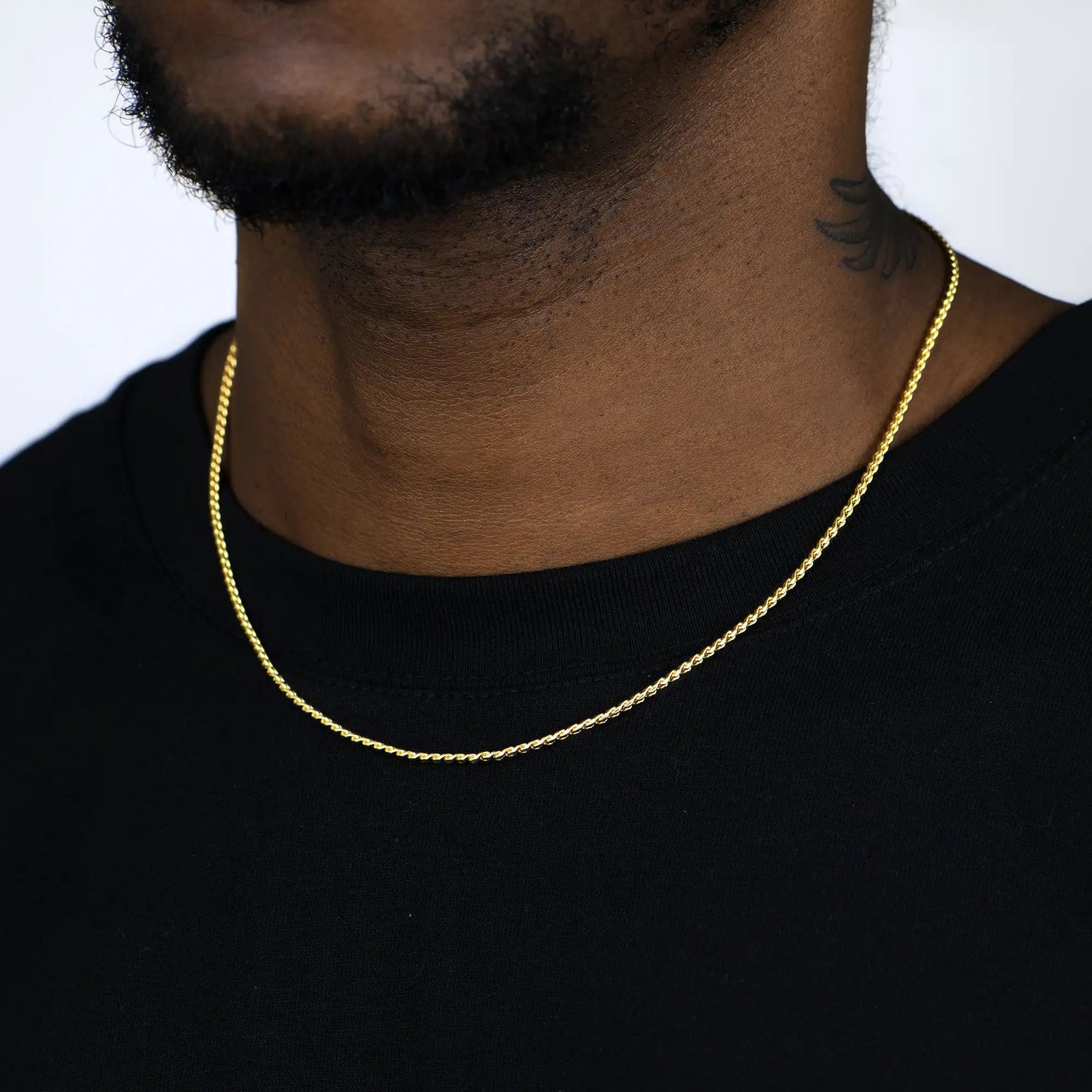 Power Franco Chain – 4.5mm (Yellow Gold)