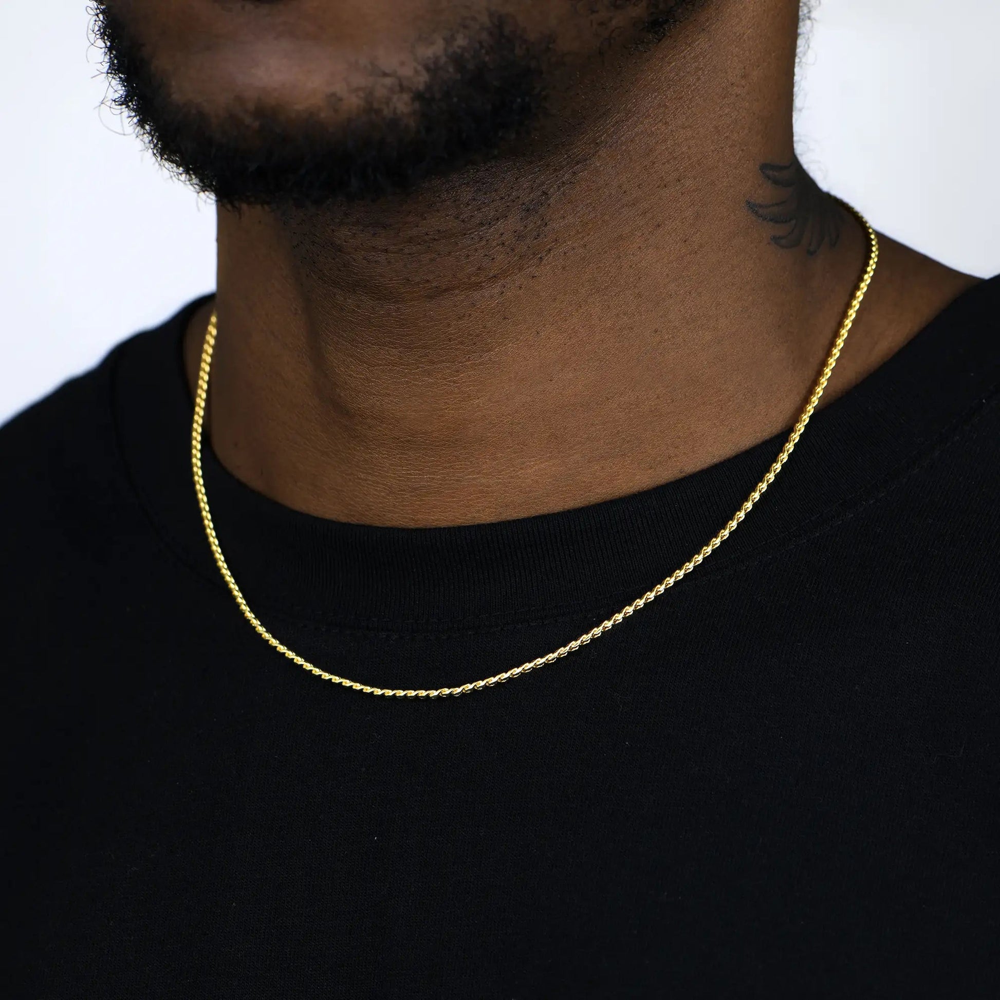 Power Franco Chain – 4.5mm (Yellow Gold)