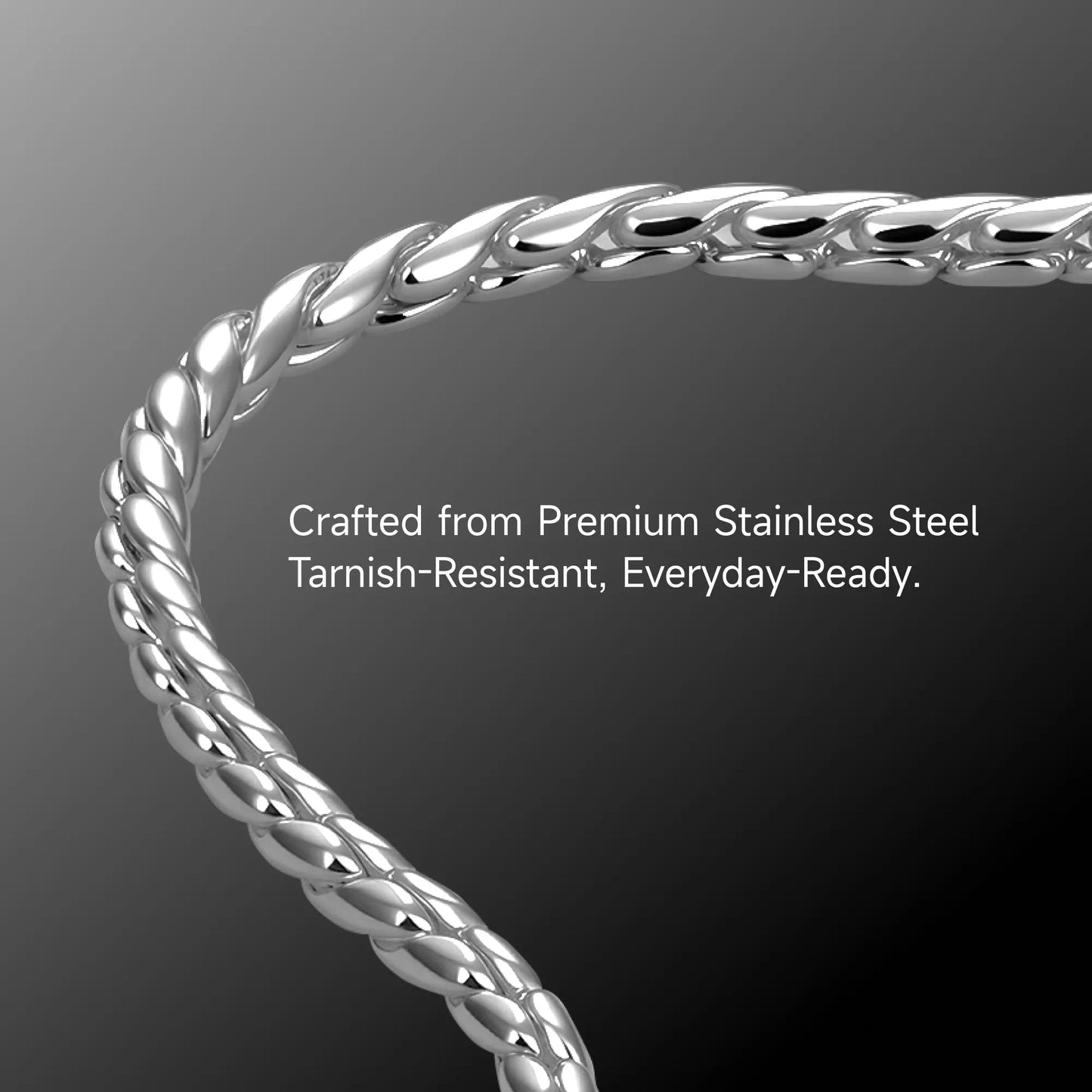 3.5mm Franco Chain – White Gold
