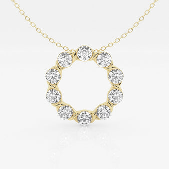 Modern Circle Pendant