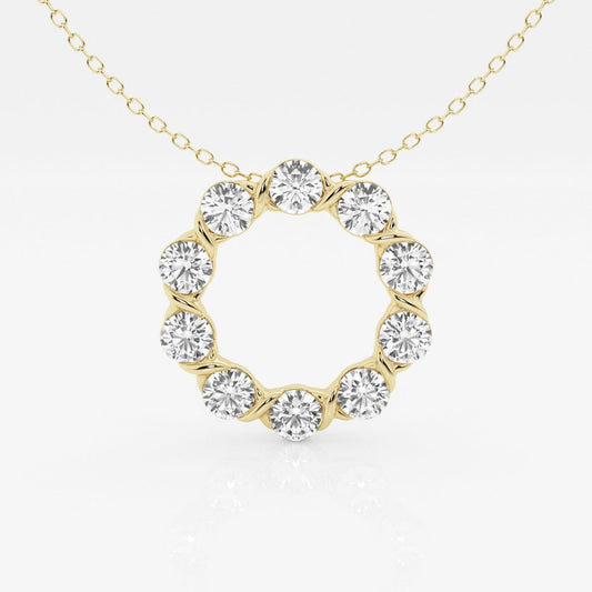 Modern Circle Pendant