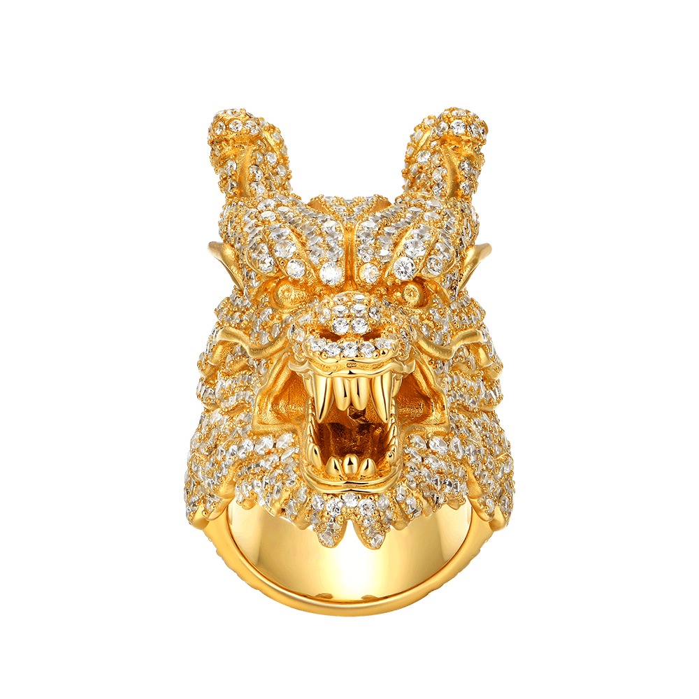 WONG Dragon Statement Ring