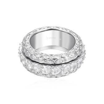 Eternal Motion Mosaic Band Ring