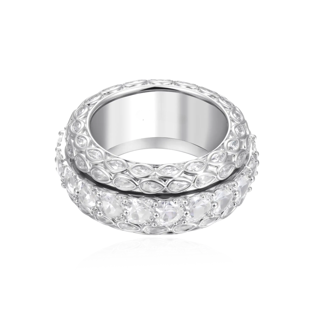 Eternal Motion Mosaic Band Ring