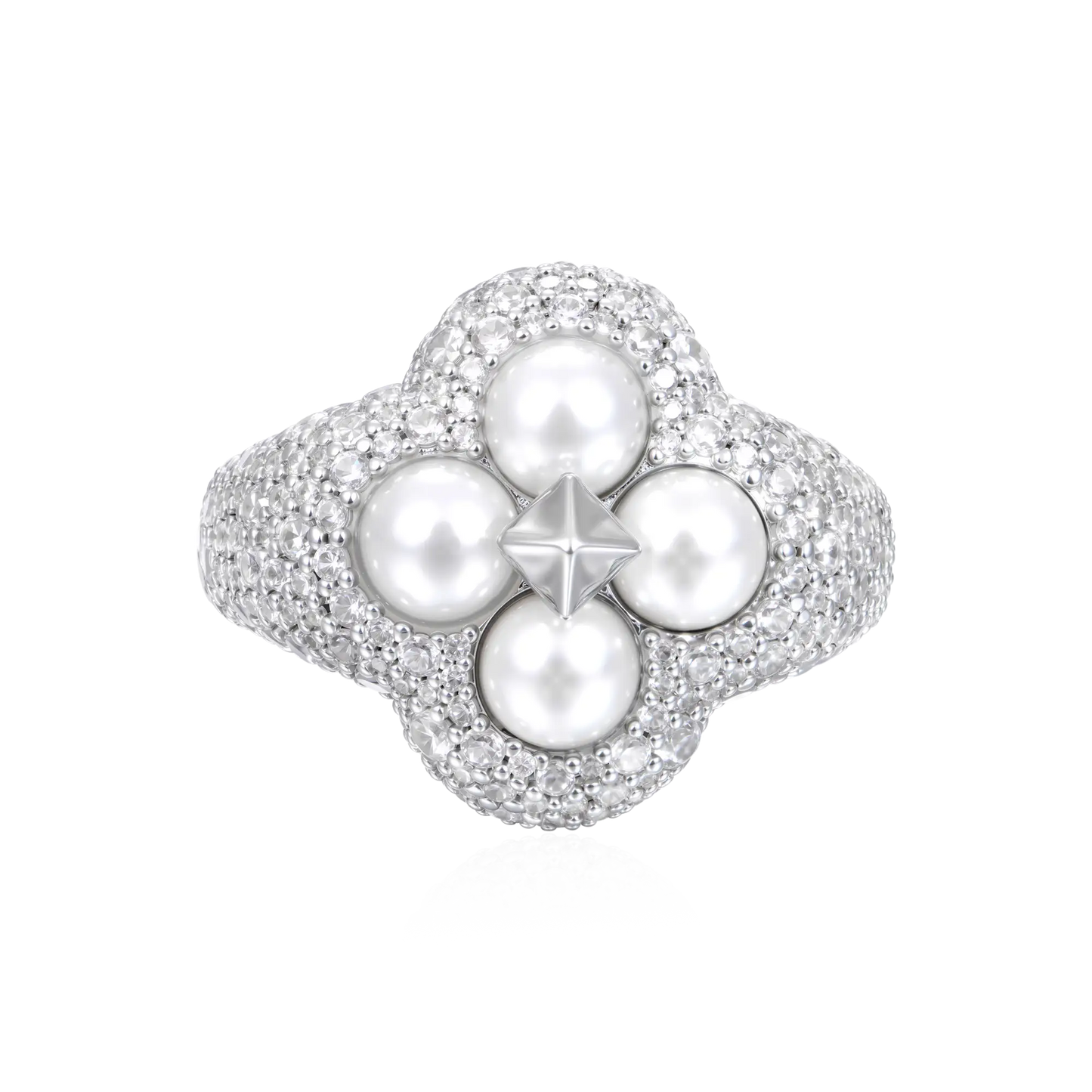 Pearl Clover Station Ring