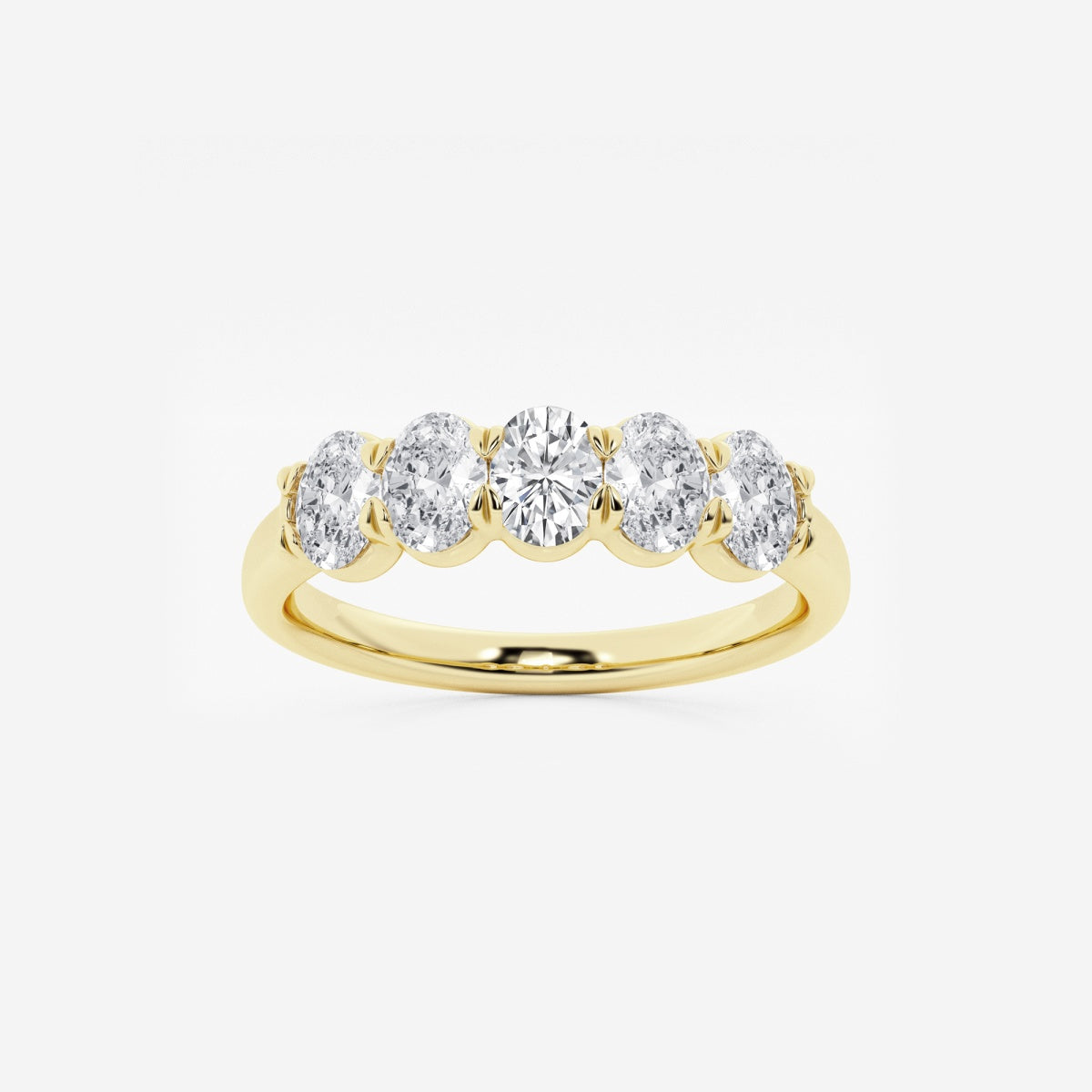 Elegant Five Stone Band