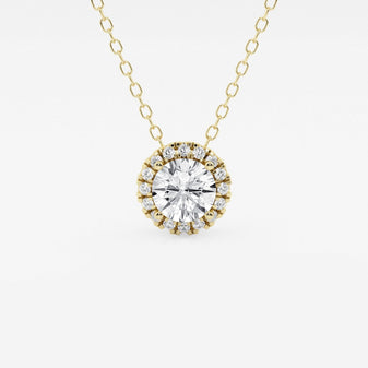 Refined Halo Pendant